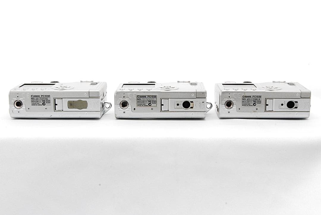 【ジャンク３台Set】Canon IXY400 18939524