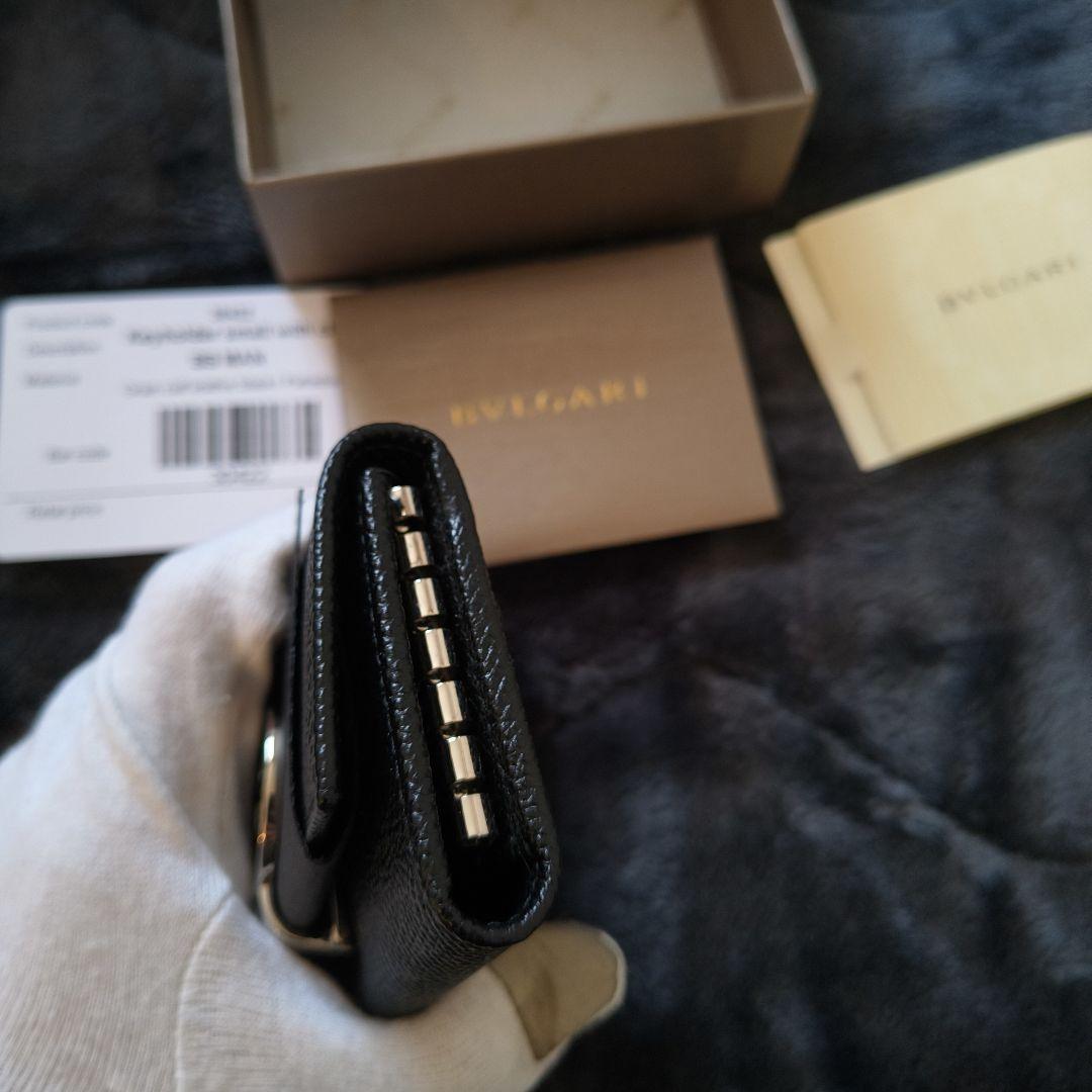 BVLGARI キーケース 小型 ブラック