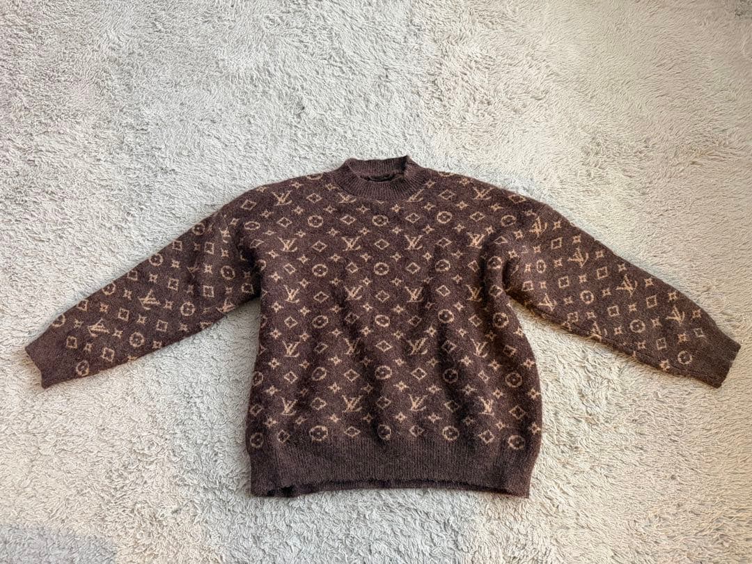 Louis Vuitton ロゴパターン セーター
