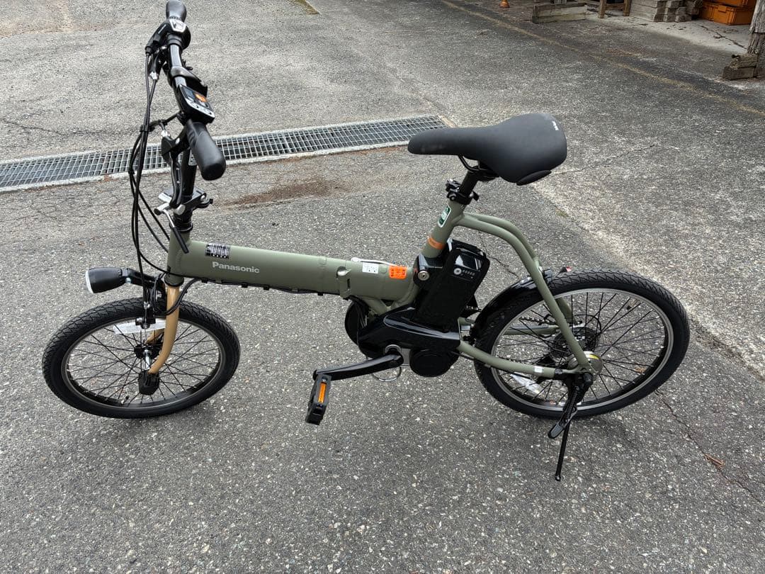 Panasonic 電動アシスト 2024年モデル オフタイム オリーブグリーン
