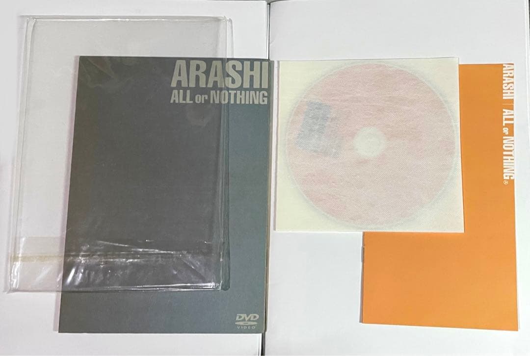 嵐 ARASHI ALL or NOTHING DVD (外袋付き)