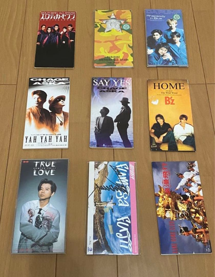 邦楽 8mmシングル CD まとめ売り ⭐︎ 藤井フミヤ 直筆サイン入り 有り