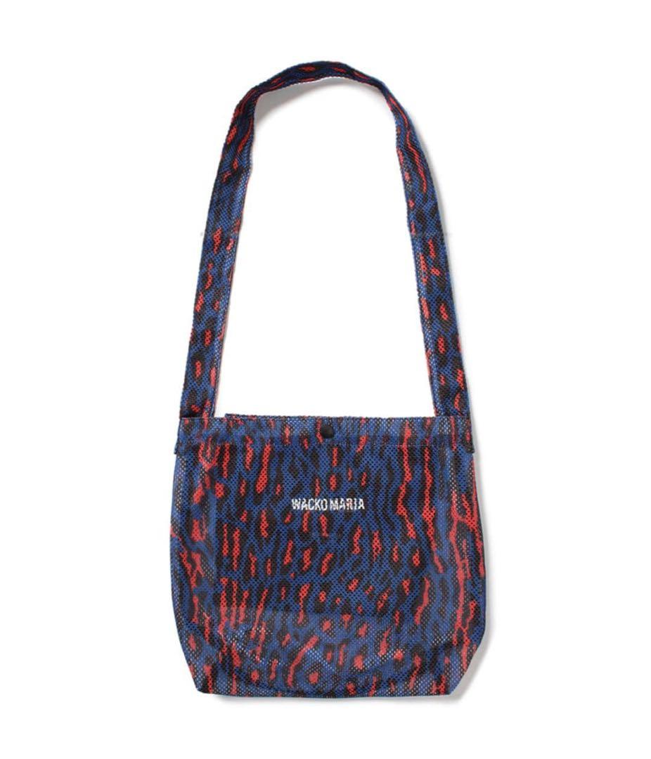 バッグ WACKOMARIA LEOPARD MESH SHOULDER BAG