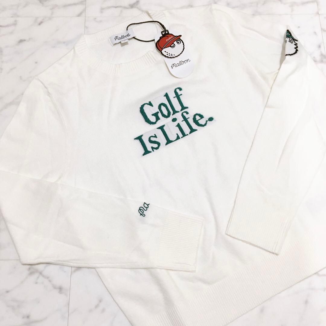 新品未使用 ゴルフ malbon マルボン レディース セーター 長袖