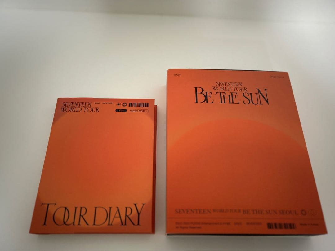 SEVENTEEN BE THE SUN DVD &TOUR DIARYセット