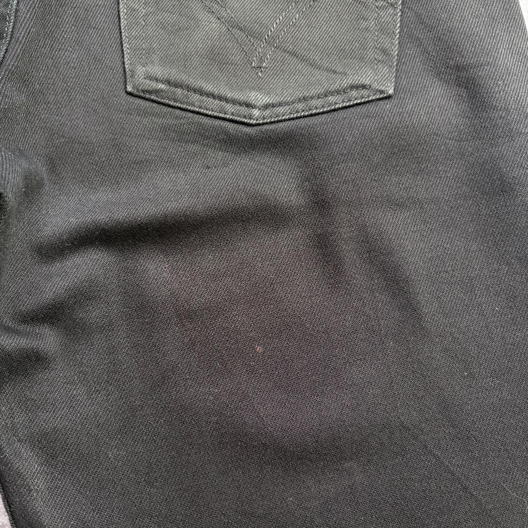 【W32 L30】00s europe levi's black 512
