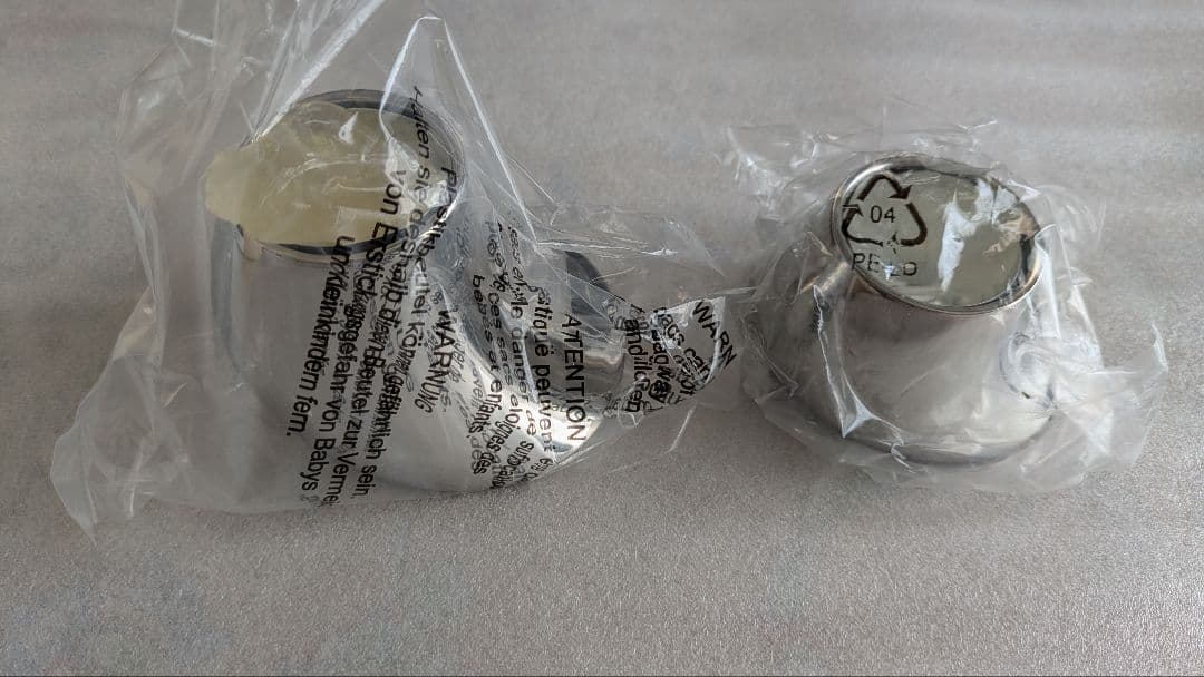 ジョージジェンセン　キャンドルホルダー2個セット　50mｍ　70mm　コブラ