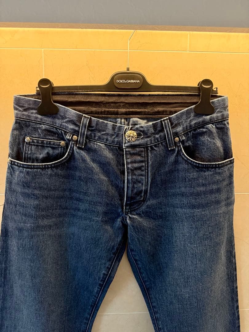 新品未使用 CHROME HEARTS クロムハーツ フレアデニムパンツ 34