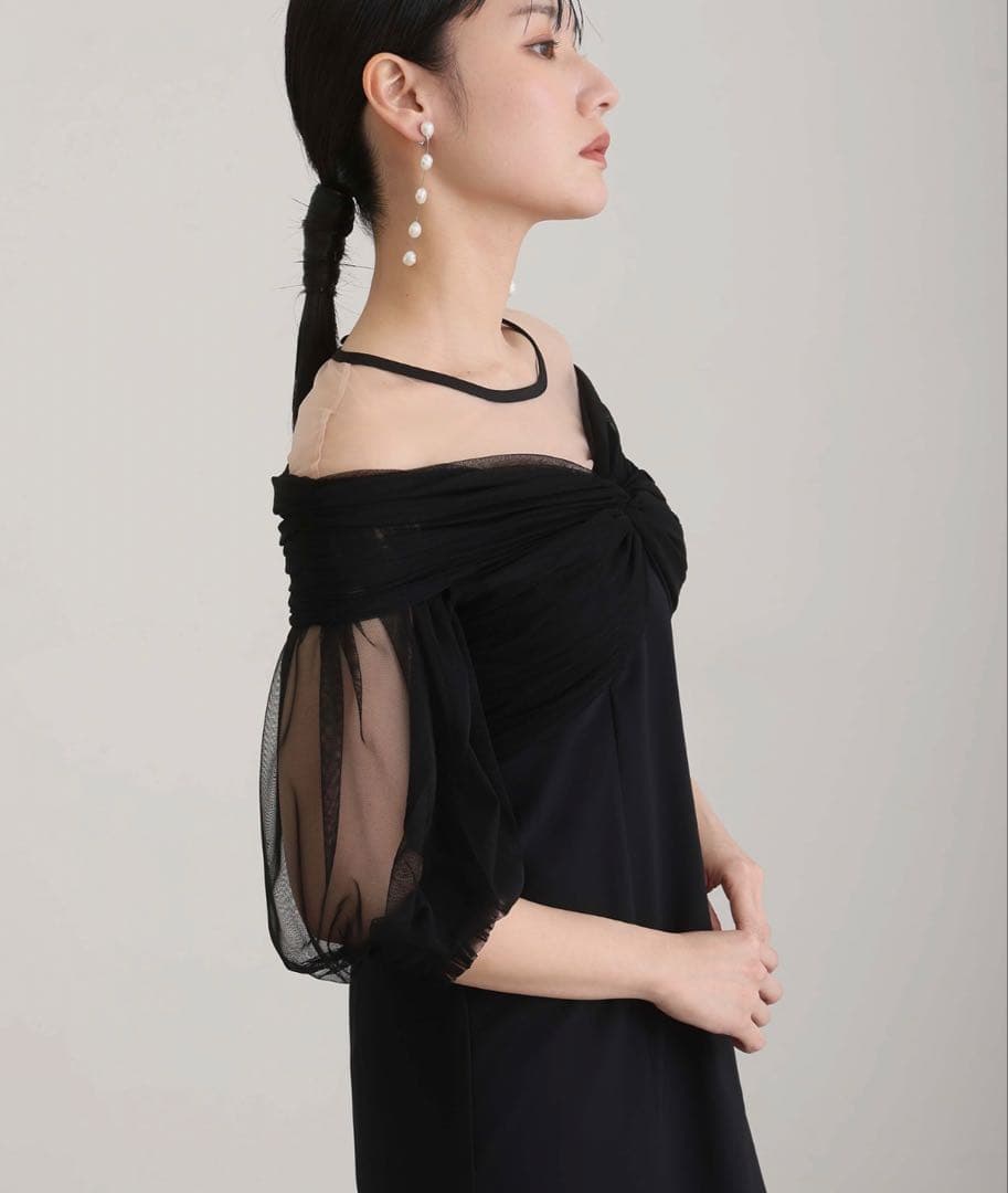 atlo ロング&七分袖 パーティードレス オケージョンドレス　XL