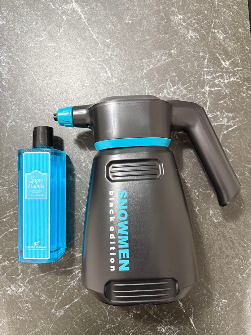 ❗️セール中(最特価)❗️ながら洗車 スノーメンブラック•スノーバブル 新品