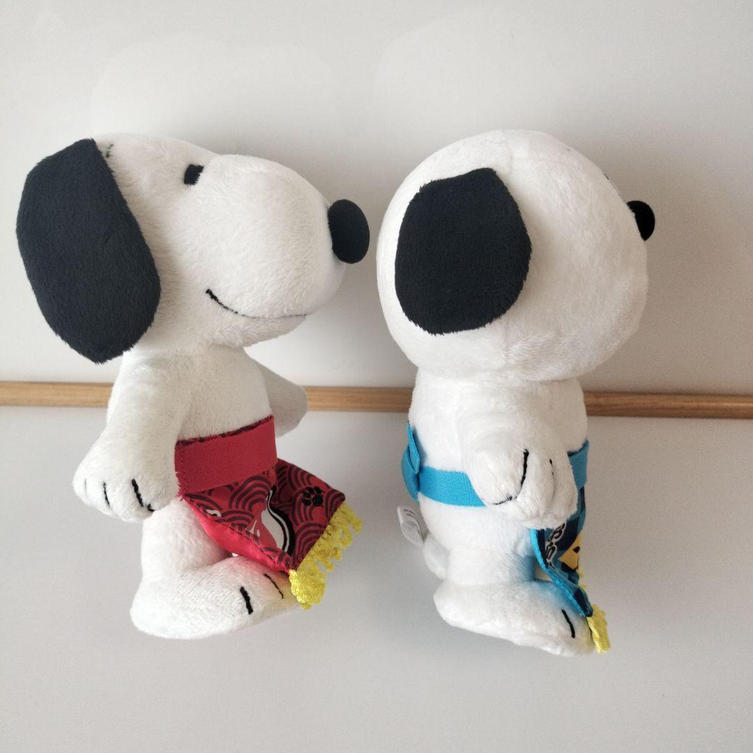 スヌーピー　オラフ　力士　相撲　ぬいぐるみ　2点セット　吉徳　レア