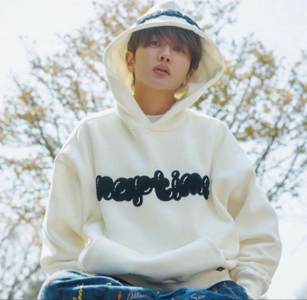 naptime フーディ アイボリー Sサイズ