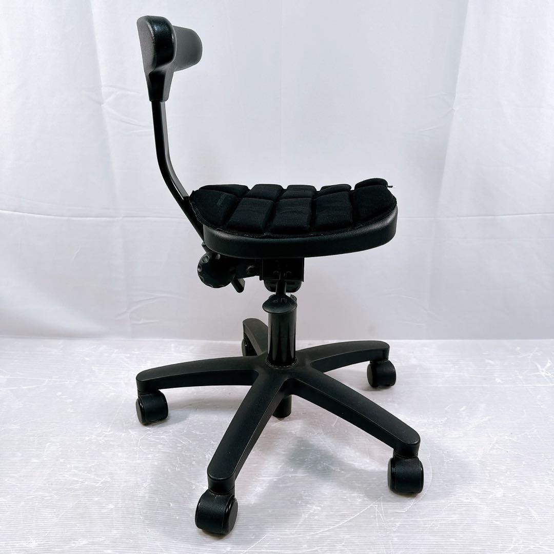 アーユルチェア オクトパス ブラック ayurchair 体圧分散マット付き