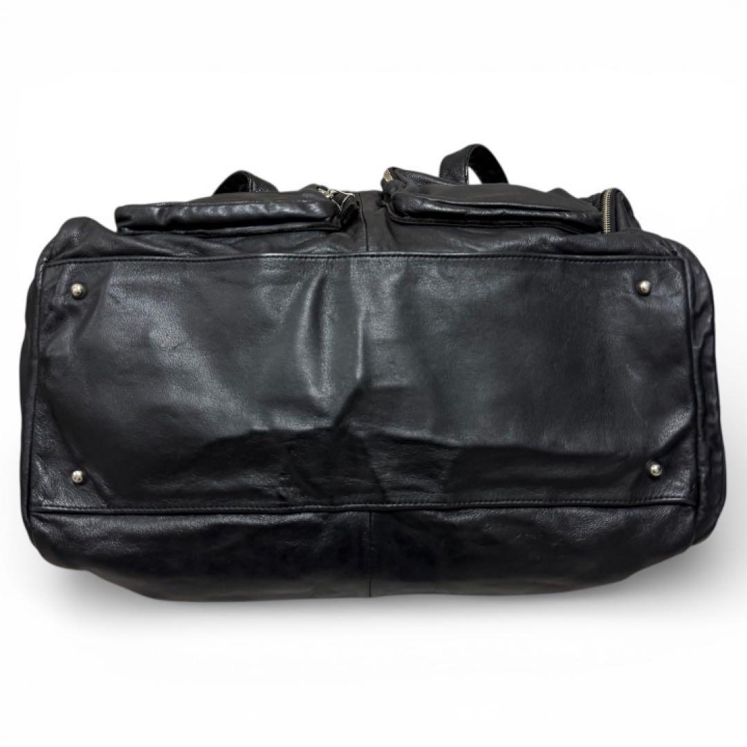 【希少✨】united bamboo ボストンバッグ オールレザー