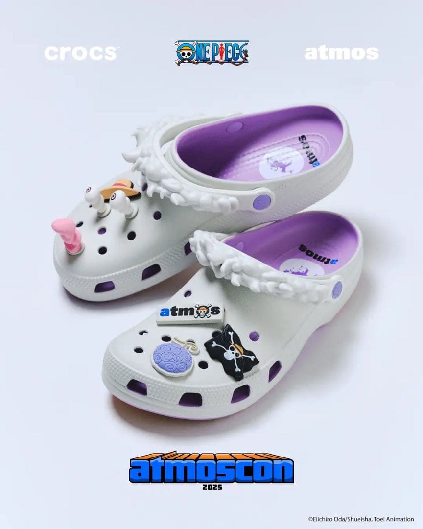 atmos x crocs ニカ　ルフィ　ギア5 27cm