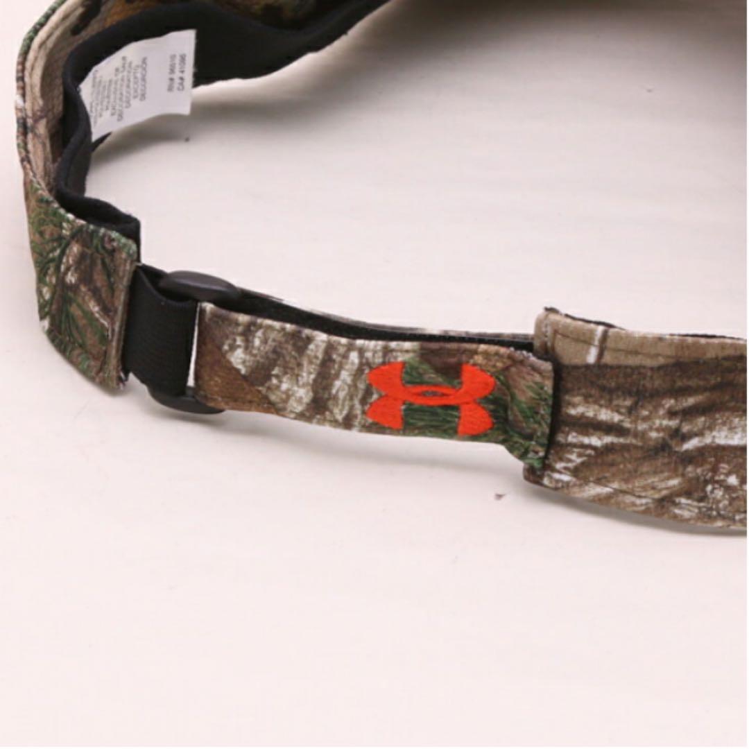レア⭐︎アンダーアーマー　サンバイザー　リアルツリー
