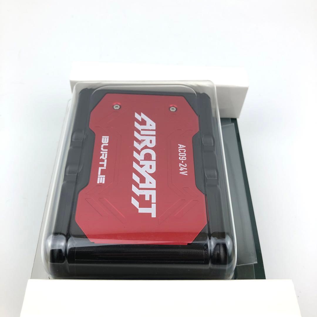 【新品】 BURTLE バートル AC09 バッテリー 24V レッド