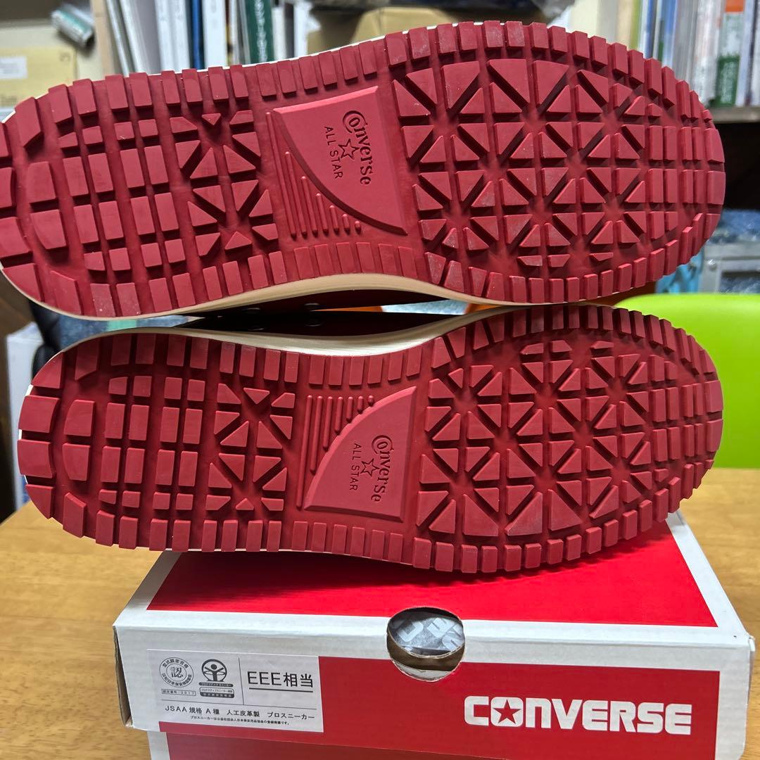 converse 安全靴　27cm Coca-Colaコラボ 赤 ハイカット