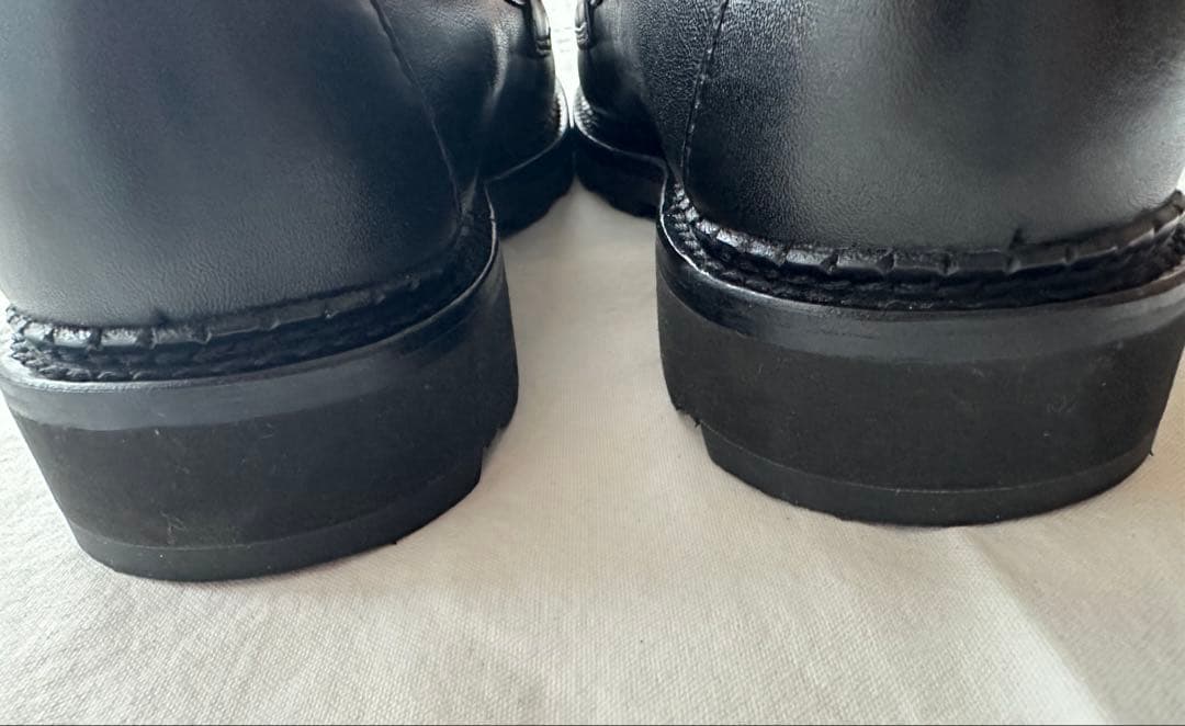 REGAL ブラックレザー ローファー