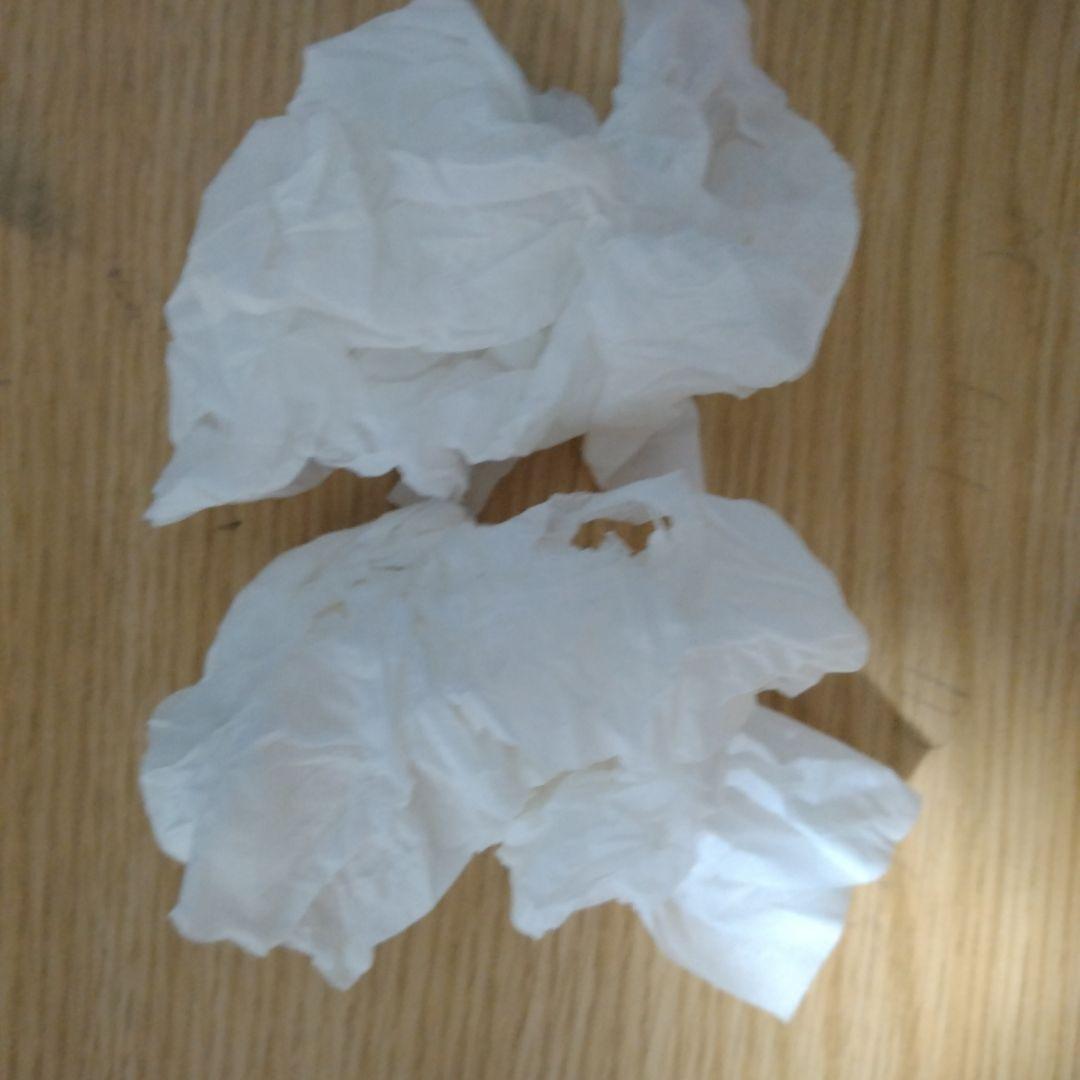 ポケットティッシュ クシャクシャタイプ