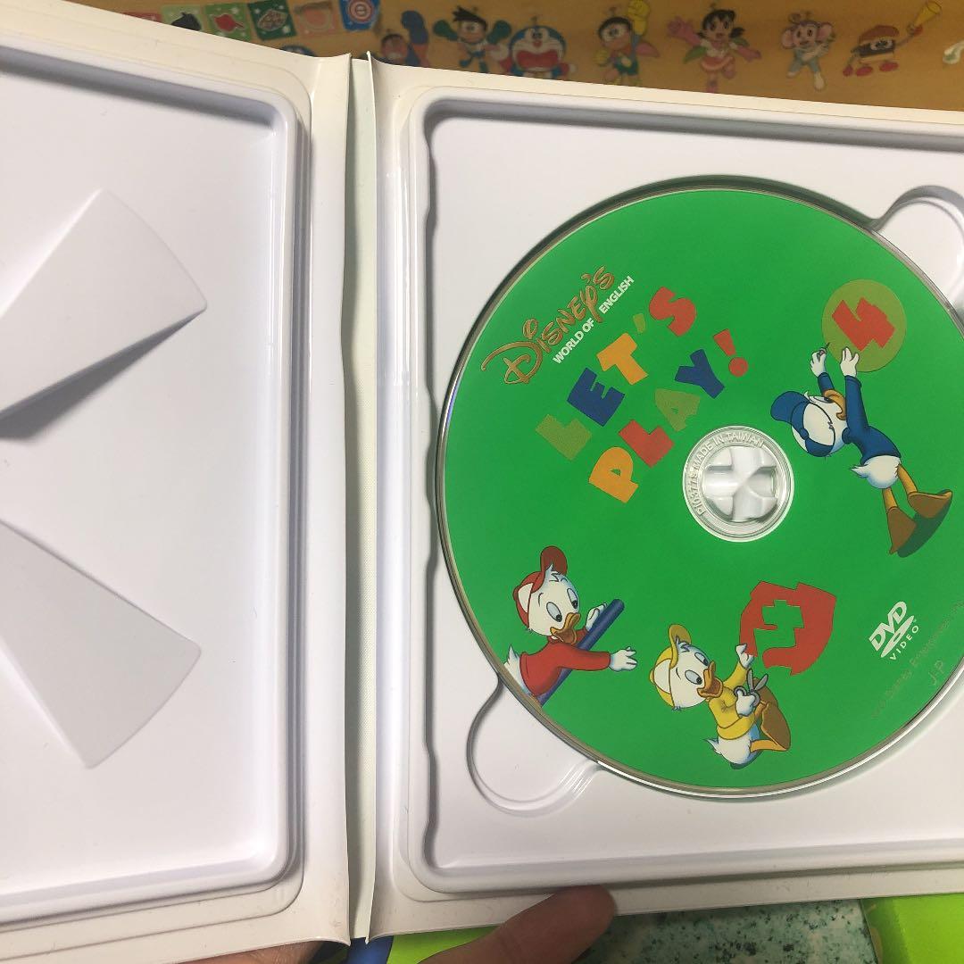 【ディズニー英語システム】未開封多数！レッツプレイDVD&道具セット