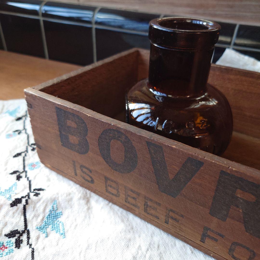 イギリスアンティークBovril 木製ボックス