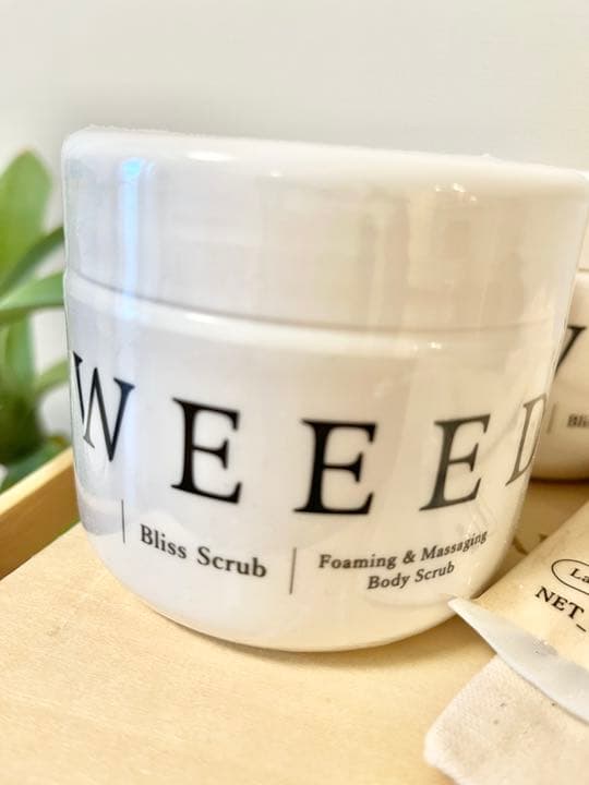 WEEED薬用桃尻スクラブ2個×オイルインバス2個