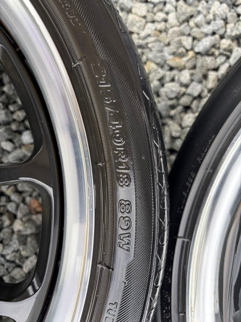 プリウス　ホイール　18インチ　ワーク