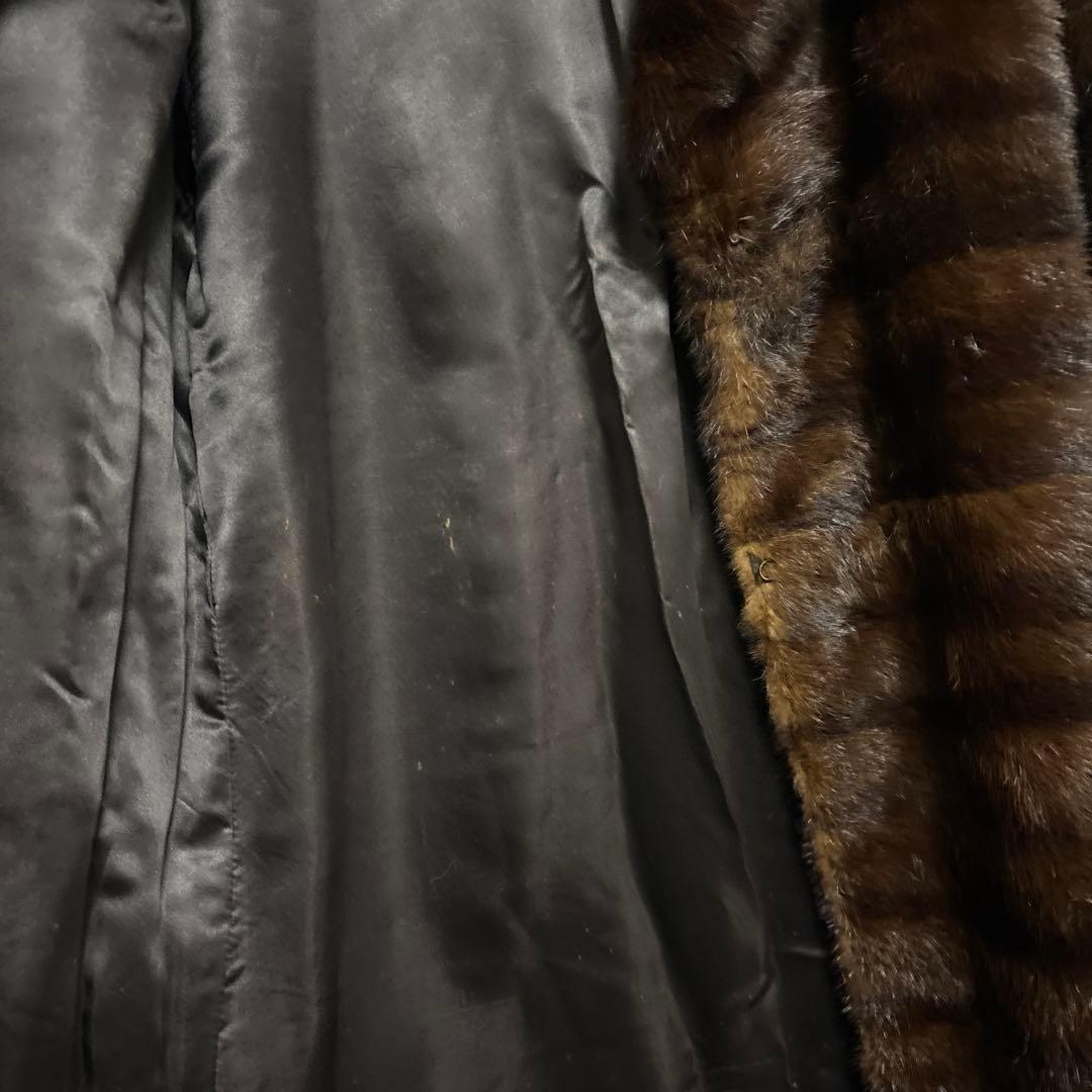 伊勢丹 ミンクのコート 15号