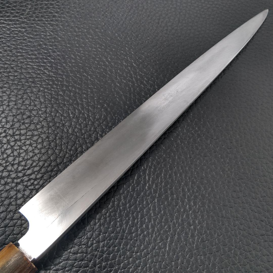 堺泉州 源菊虎 刺身包丁 柳刃包丁 極上 右利き用 全長430㎜