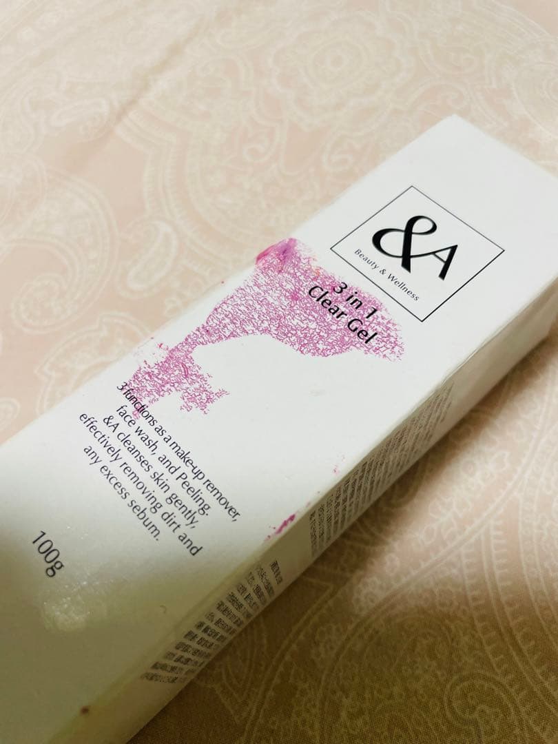 新品未使用 難あり 箱汚れ アンドエー　＆A 3in1 クリアジェル 3本セット