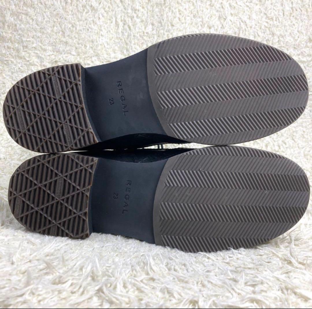 『未使用級』リーガル レースアップブーツ サイドジップ 23 ゴアテックス