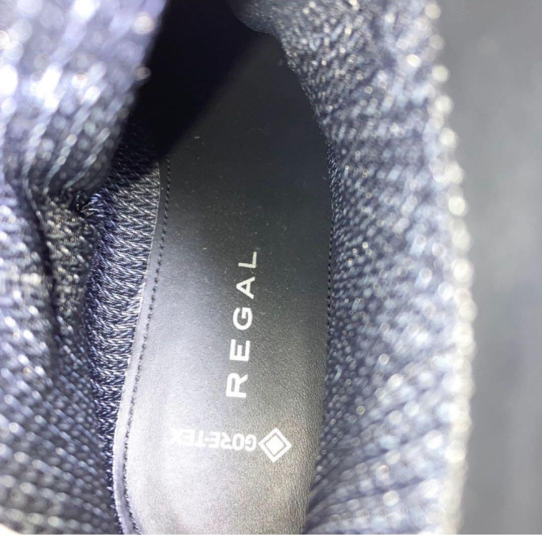 『未使用級』リーガル レースアップブーツ サイドジップ 23 ゴアテックス