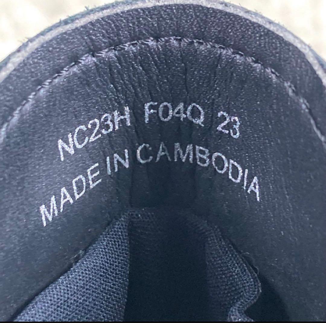 『未使用級』リーガル レースアップブーツ サイドジップ 23 ゴアテックス