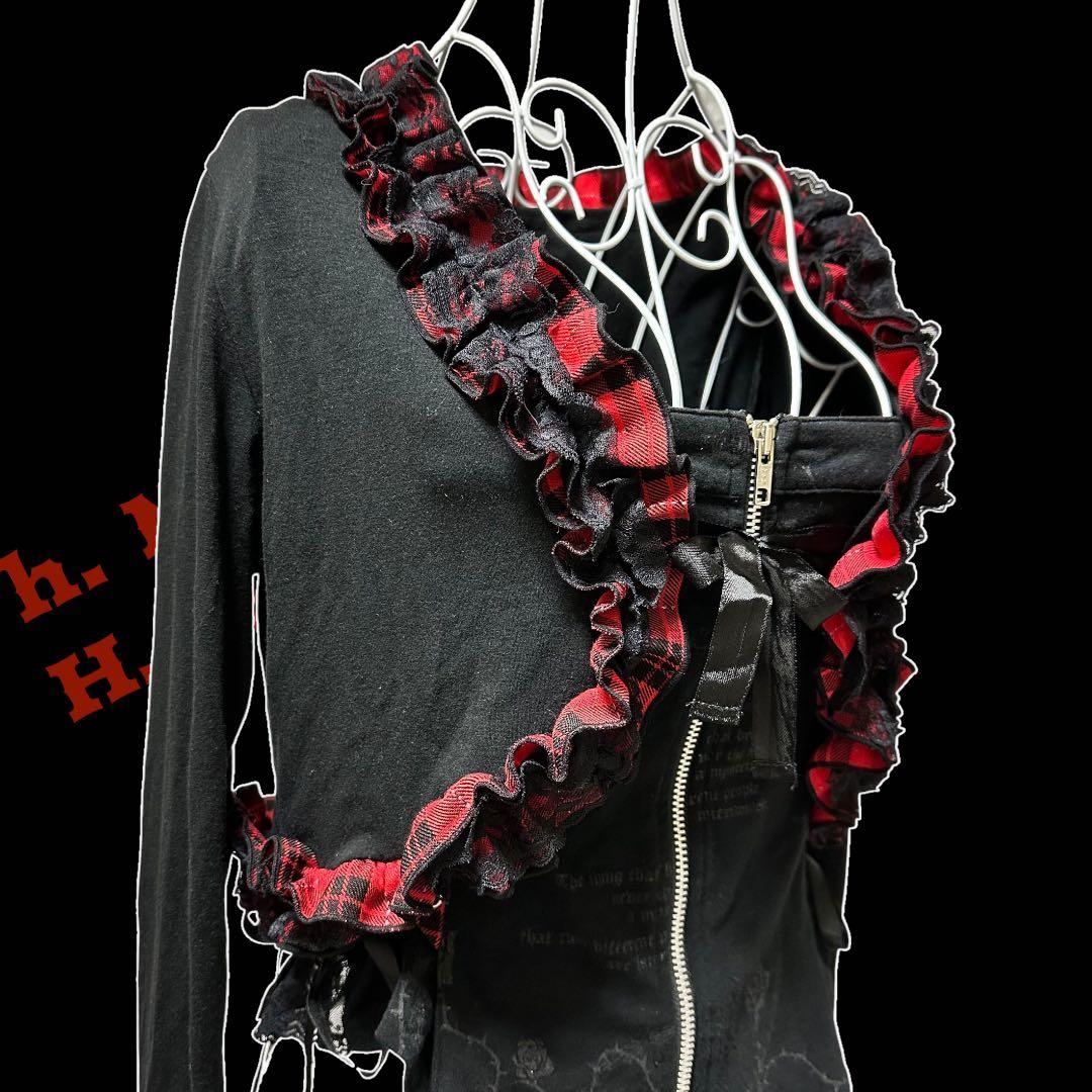 ★美品★h.NAOTO★H.jellyジェリー★インナー付長袖カーデ★ゴスロリ