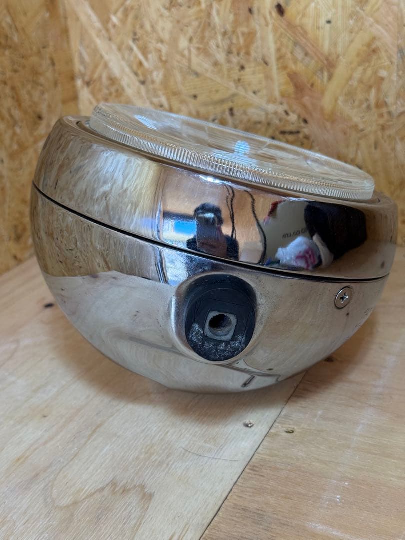 当時物 シビエ 凹型レンズ オスカーヘッドライト