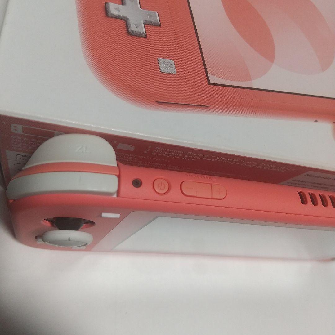 [美品]Nintendo Switch LITE コーラル ピンク 2023年製