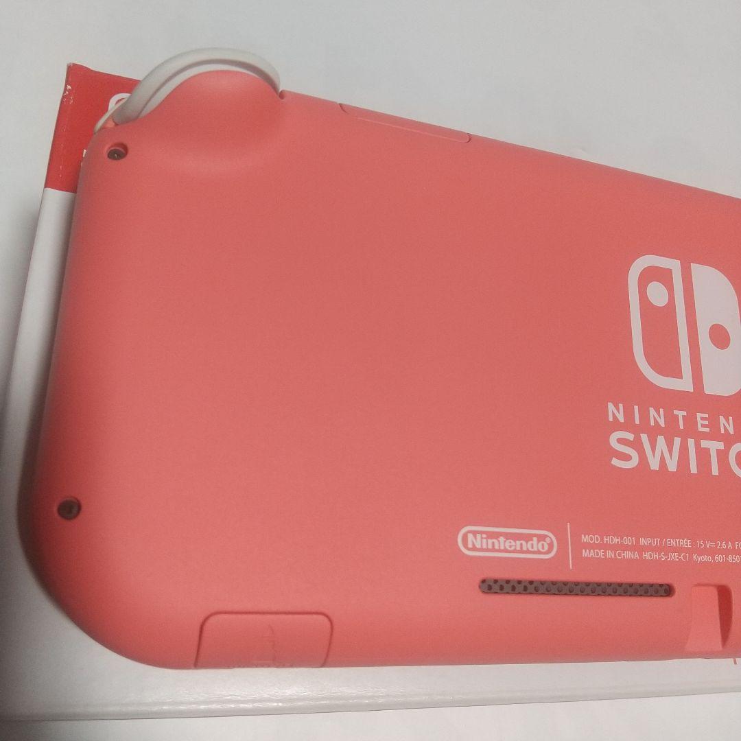 [美品]Nintendo Switch LITE コーラル ピンク 2023年製