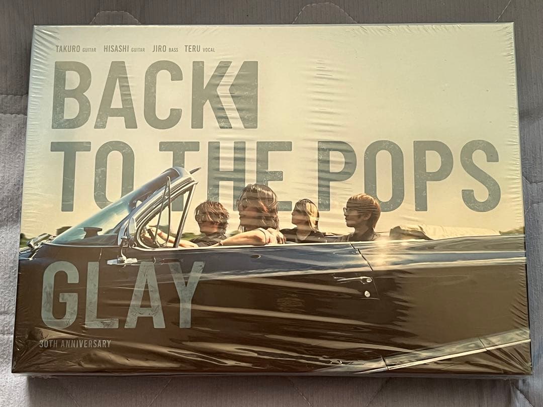 GLAY Back To The Pops G-DIRECT限定盤 EXPO