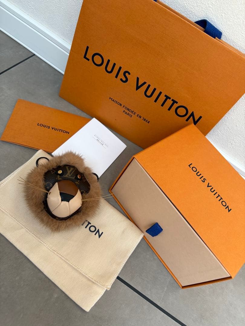 ルイヴィトン LVポルトクレライオンキーホルダーキーリング