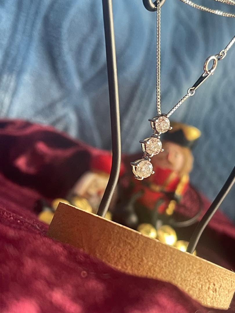 オンナの決意はカタイ⭐︎ 1ct ダイヤ⭐︎PT900 PT850 トリロジー