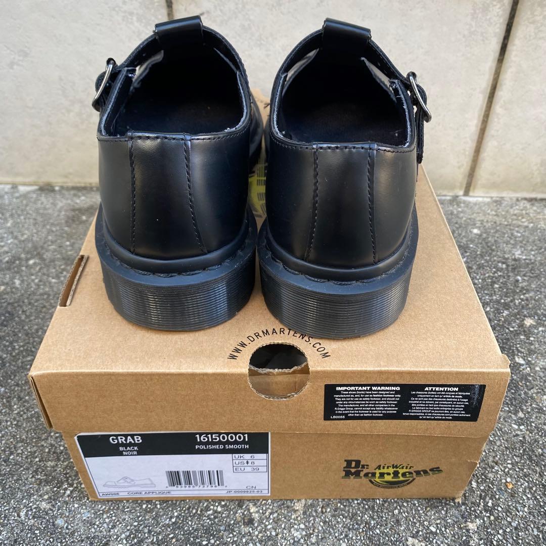 【超稀少】Dr. Martens GRAB メタルトゥ サンダルライク シューズ