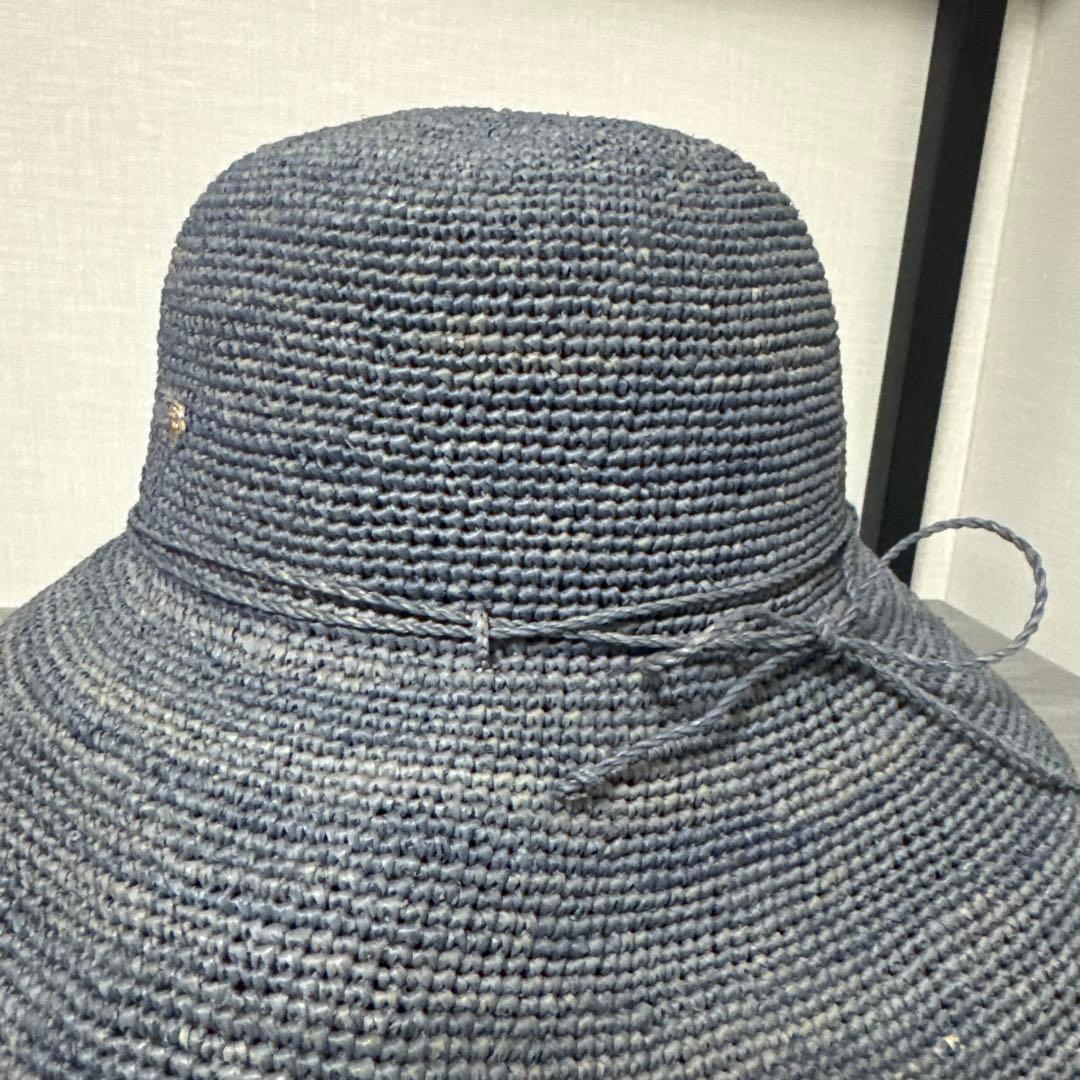 ヘレンカミンスキー　定番ラフィア　麦わら帽子