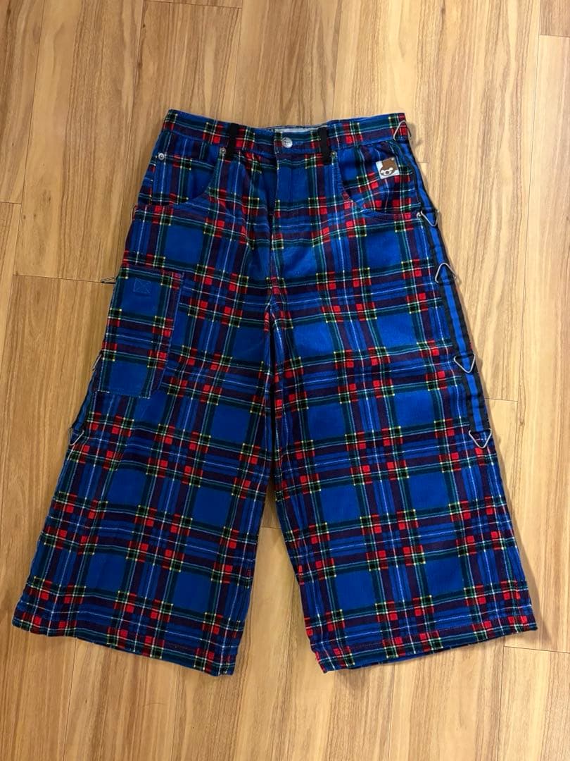 Stuka W30 ワイドパンツ　チェック