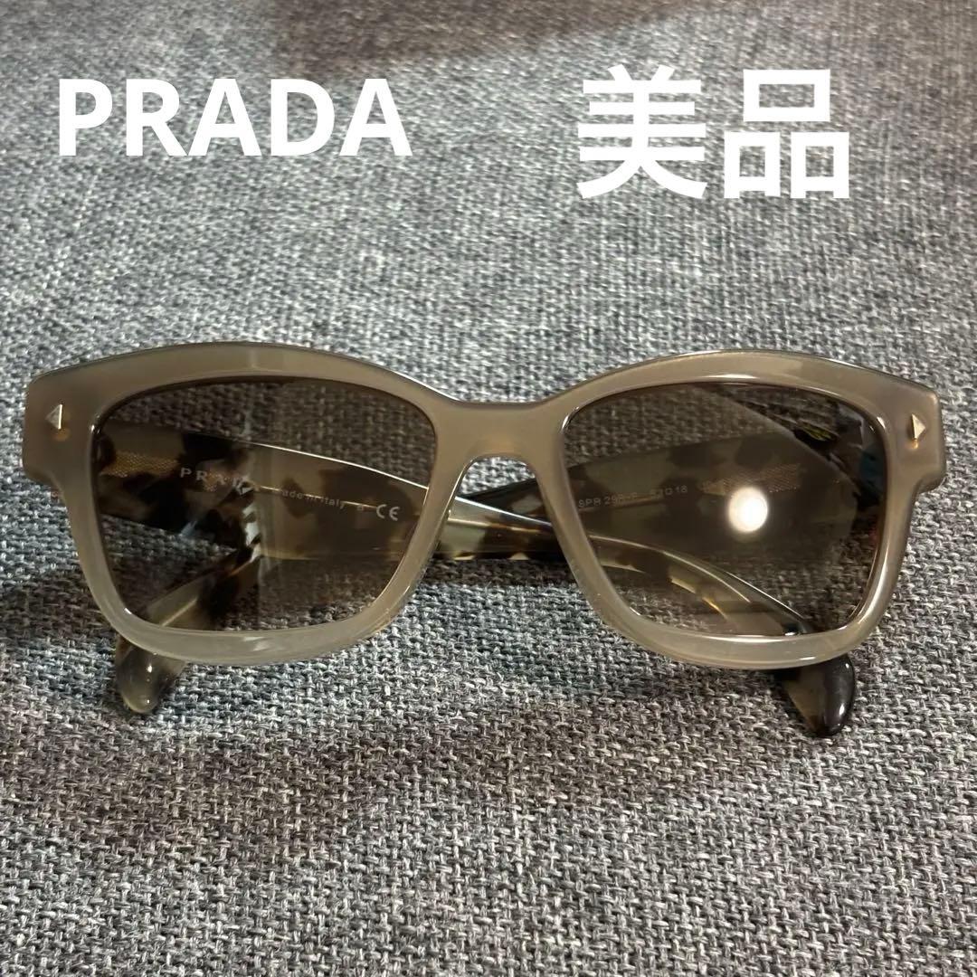 B*e様 美品　プラダ サングラス アイウェア デミ柄 SPR29R レディース