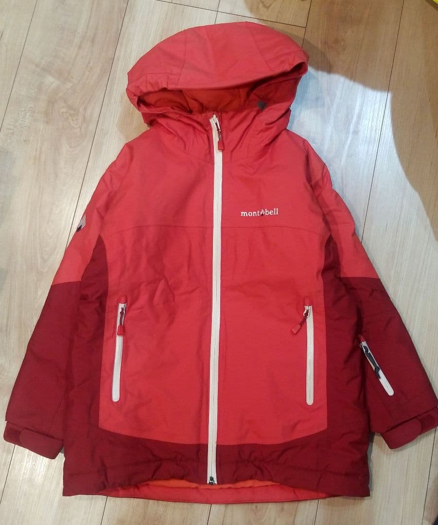 mont-bell 子ども用スキーウェアセット　130 140 スノーボード