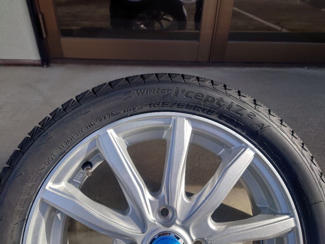 スタッドレスタイヤ 165/55R15 タイヤホイールセット