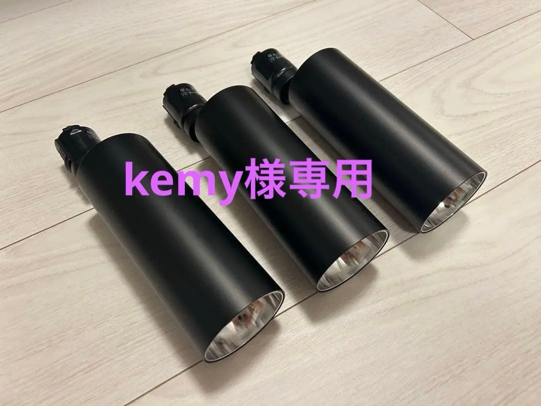 【3個セット】エジソンスマートLEDスポットライト 黒・調光・調色・WiFi対応