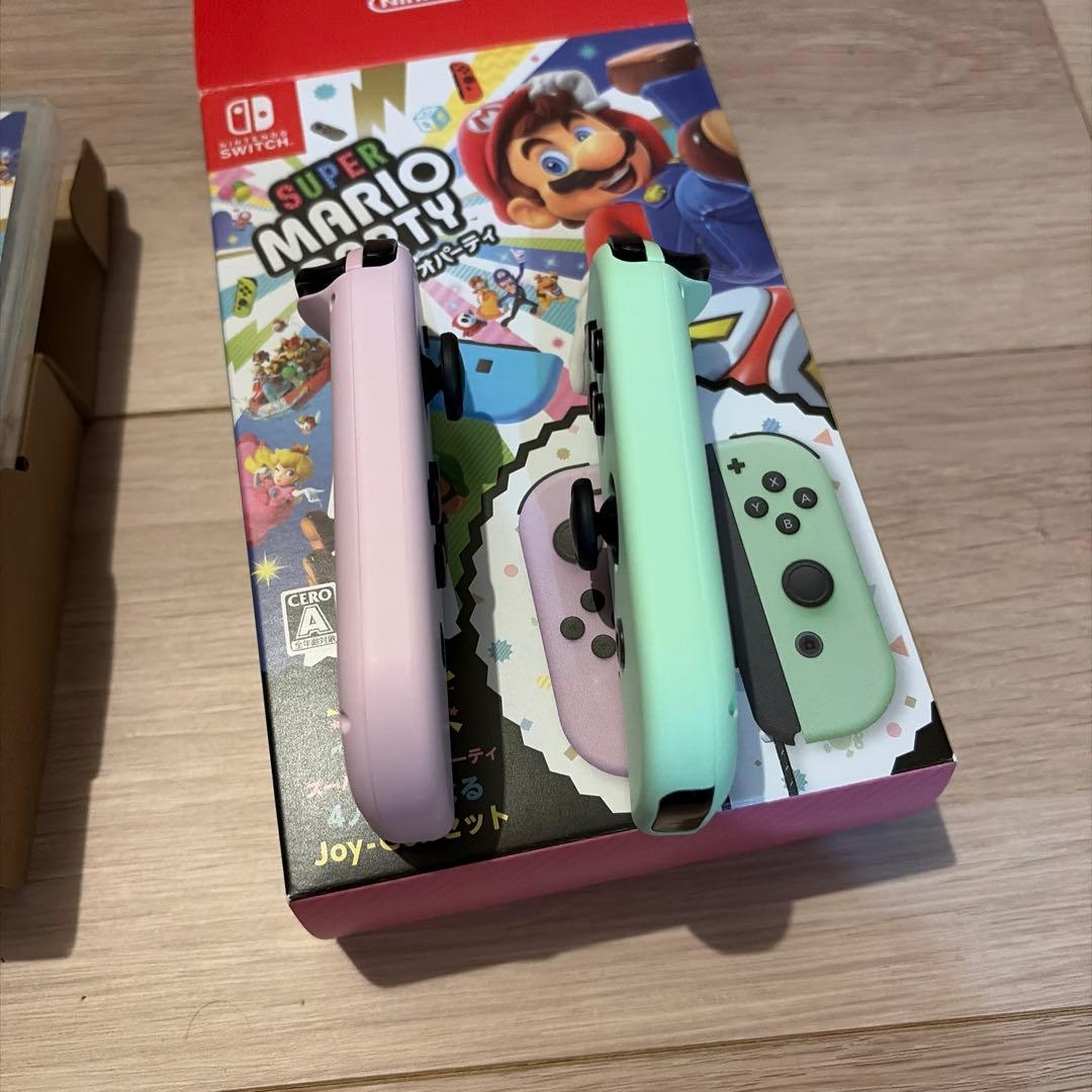 Switch スーパーマリオパーティ 4人で遊べる Joy-Conセット