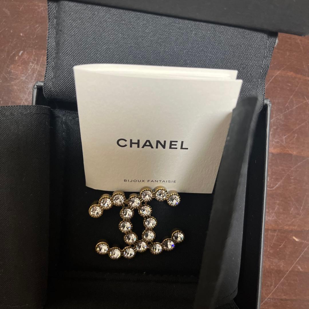 CHANEL ダブルCロゴ ブローチ